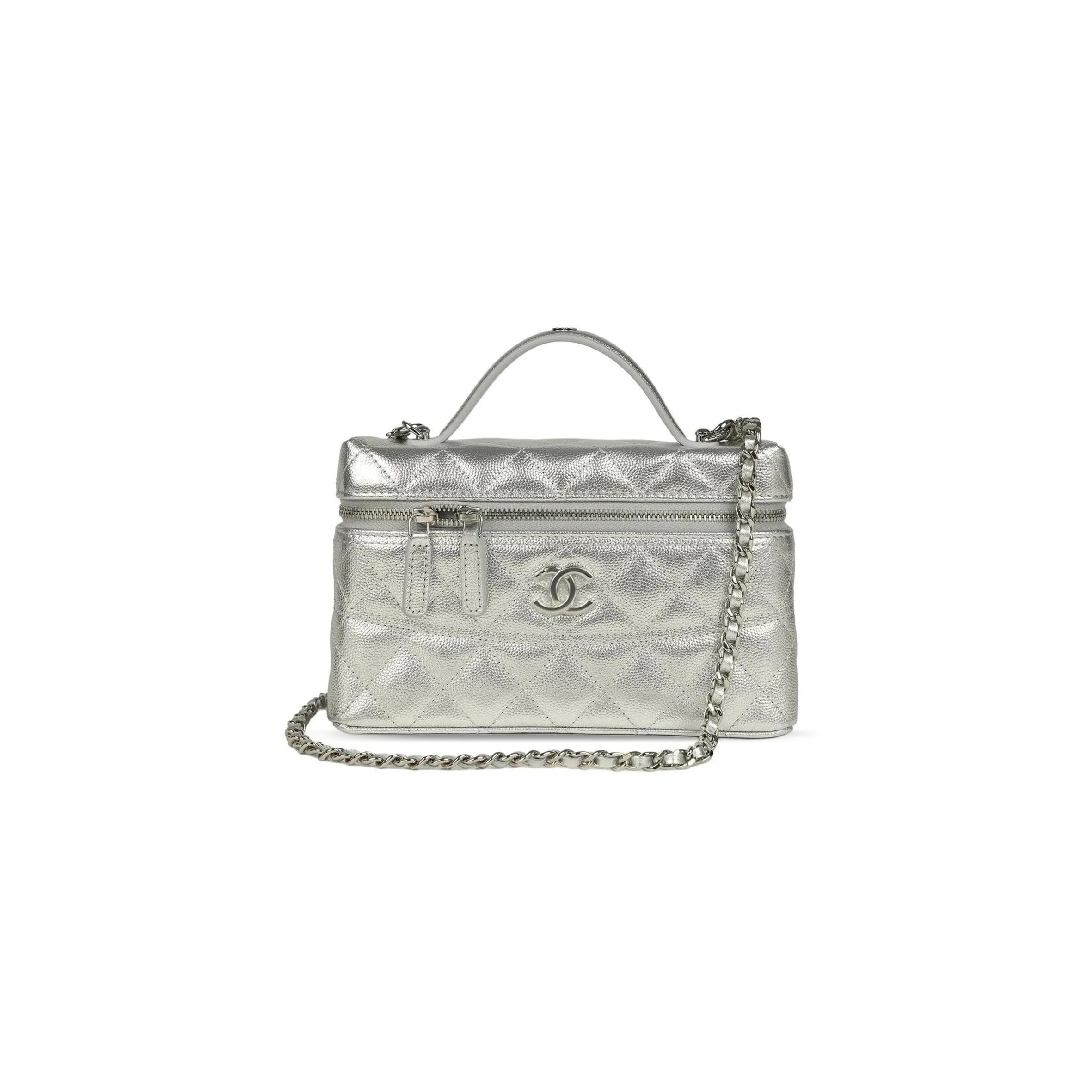 CHANEL 25C LUNCH BOX BAG CHAIN CLUTCH BAG AP4407 (19.5*17*5cm) 